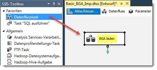 Datenflusstask benennen