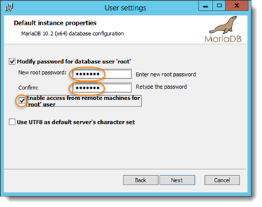 install MariaDB